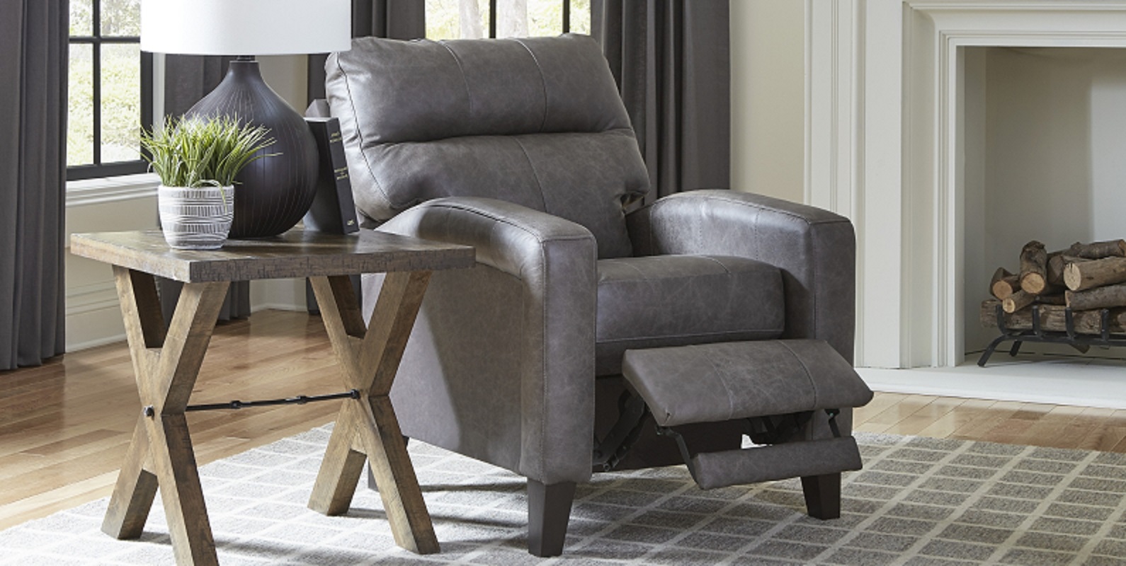 Wynne Leather Recliner