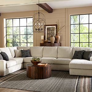 Sectionals Stationary DOVELY SECTIONAL Best Home Furnishings