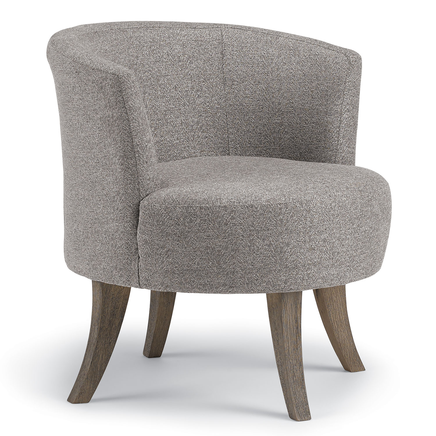 Steffen swivel online barrel chair