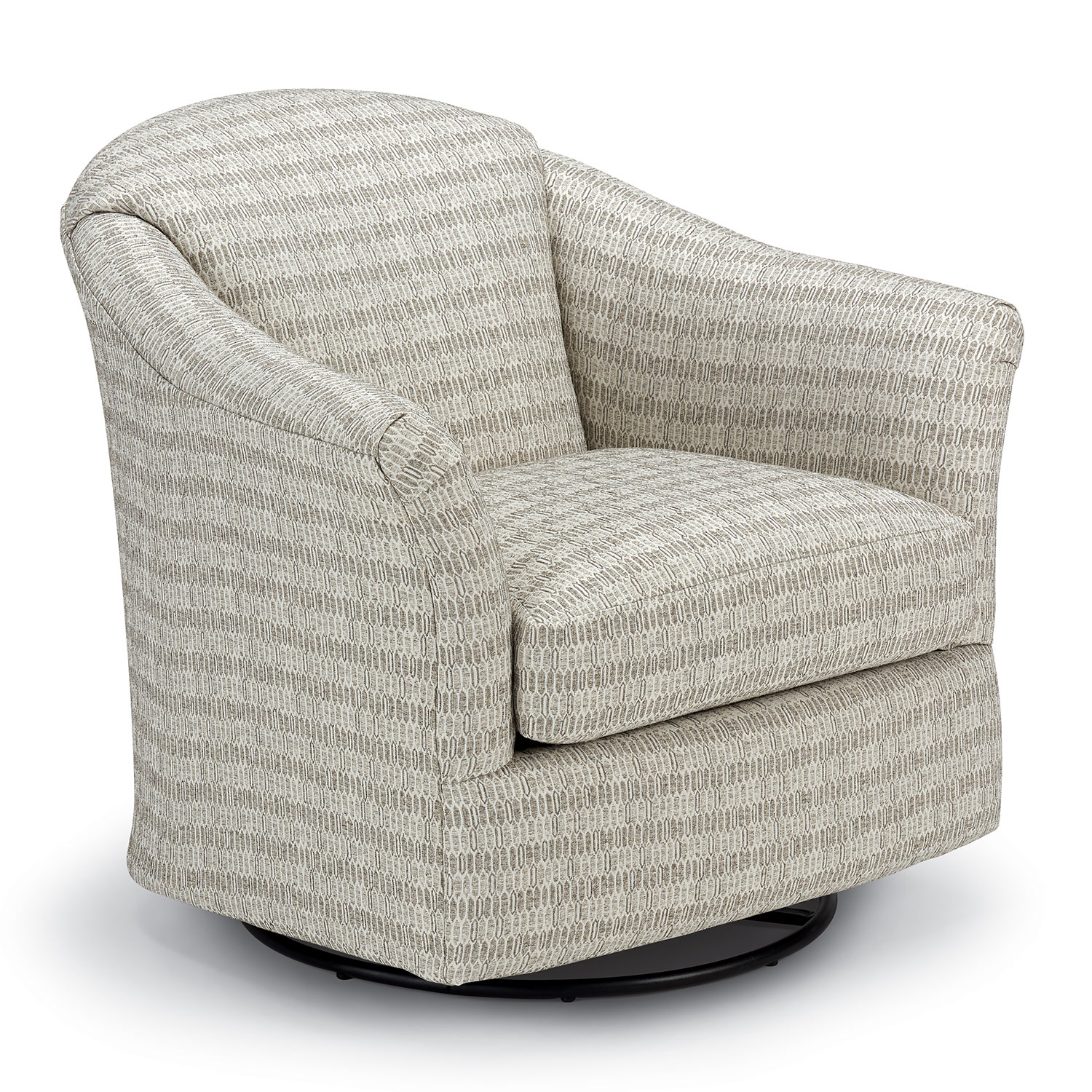 Rocking barrel sales chair