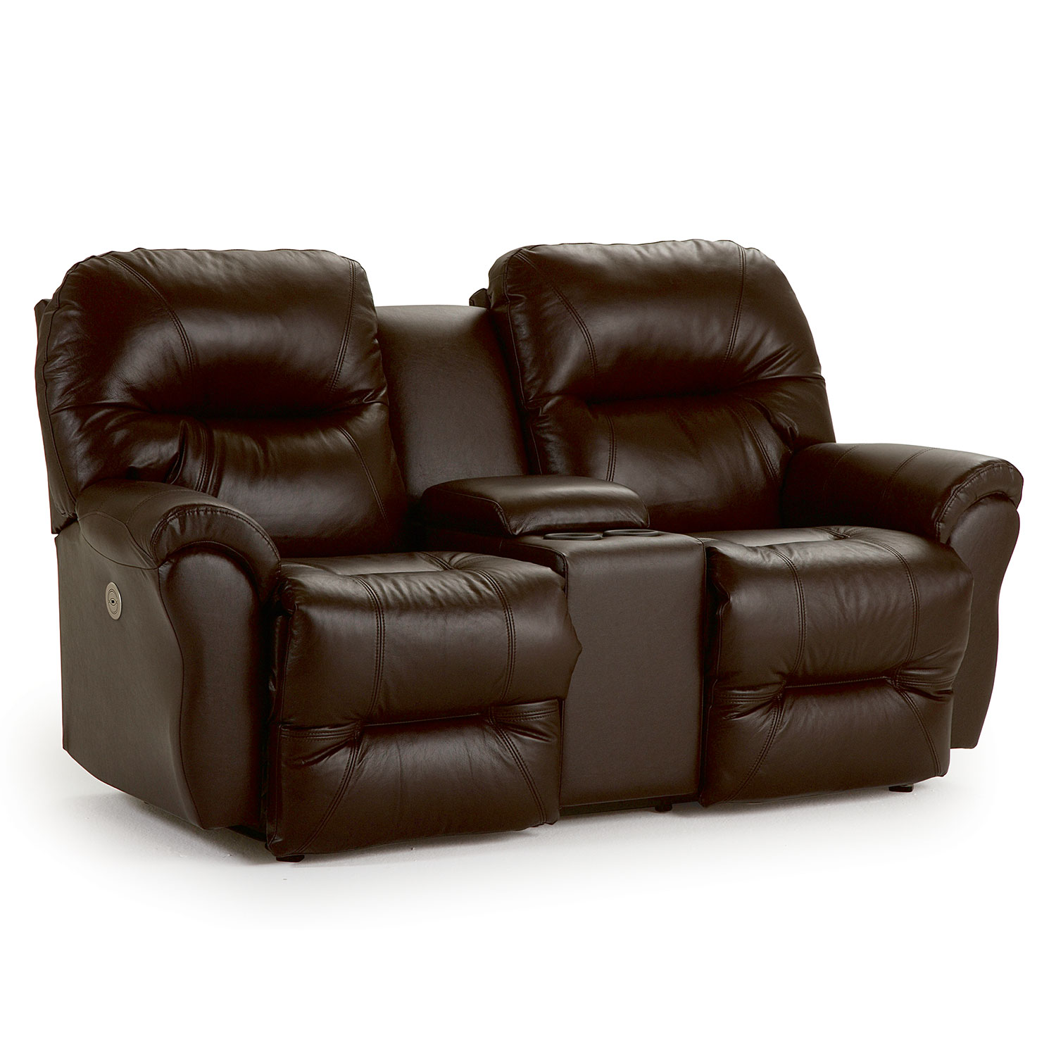Best leather reclining loveseat discount