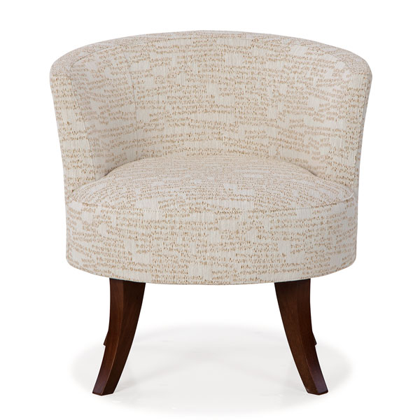 Steffen swivel online barrel chair