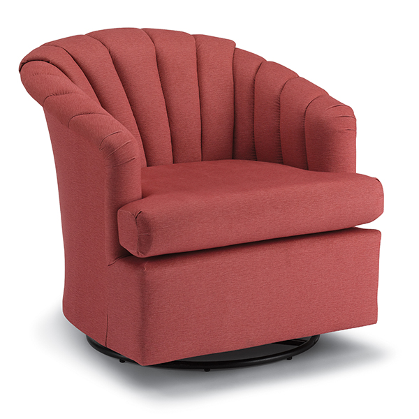 Chairs Swivel Barrel ELAINE Best Home Furnishings