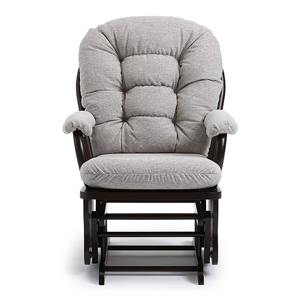 bedazzled glider and ottoman